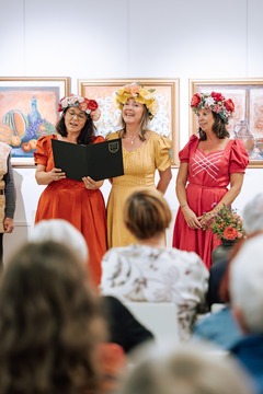 Sprehod skozi čas – Likovna razstava DU Ravne (8)